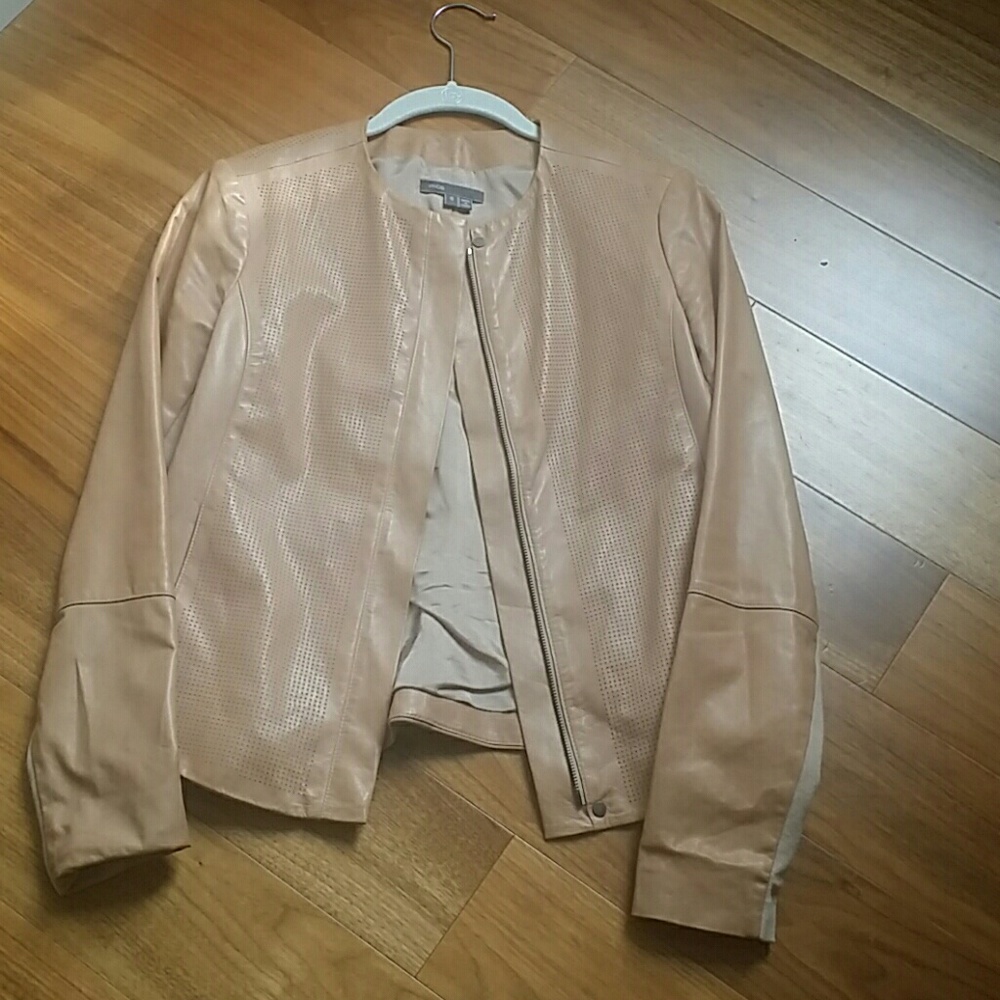 VINCE LEATHER JACKET